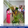 Exhibition of the creations of trainees who completed the batik training program