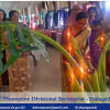 Exhibition of the creations of trainees who completed the batik training program